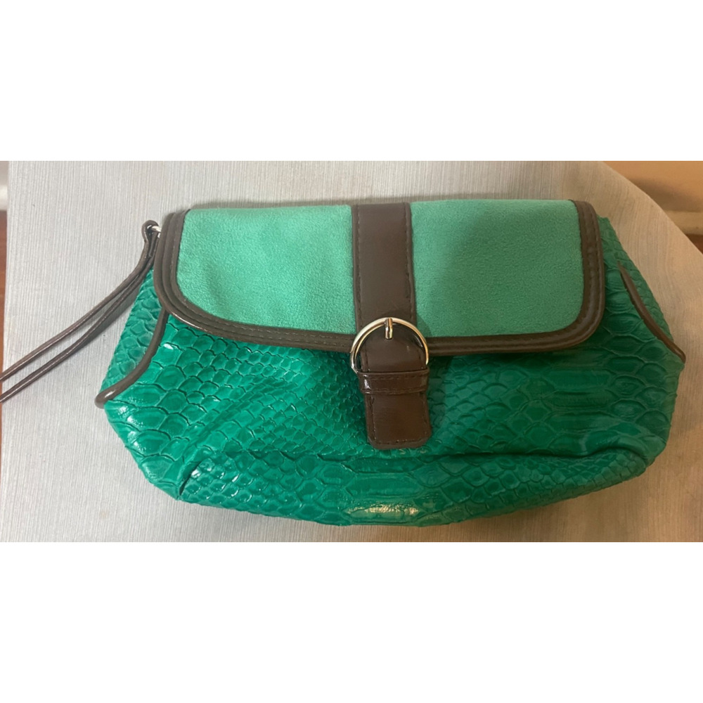 Elizabeth Arden Clutch Faux Alligator